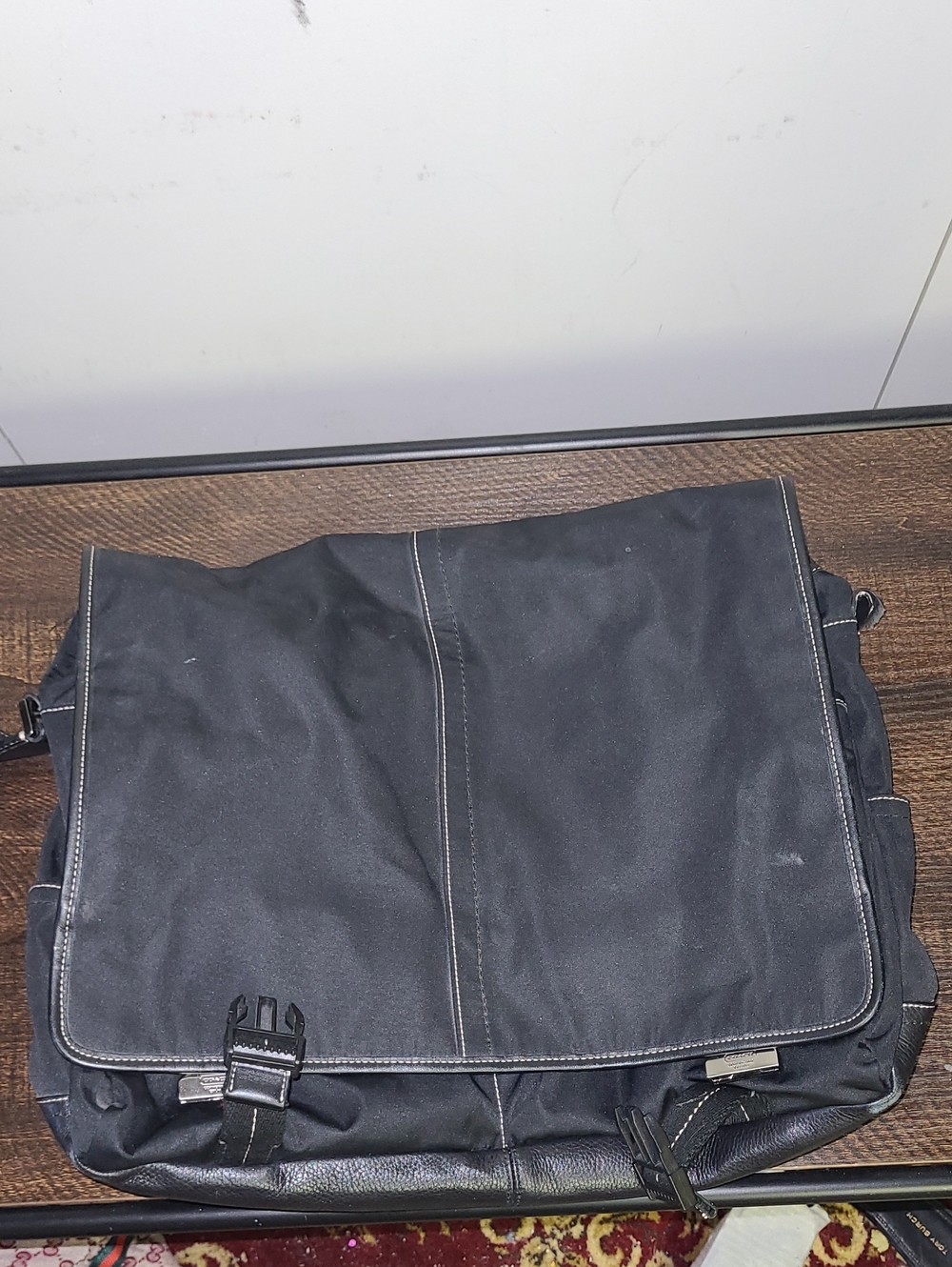 Coach Black Men's Messenger Bag